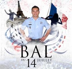Bal des pompiers à paris du 13 et 14 juillet 2014