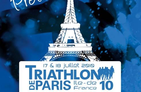 Les inscriptions pour le Triathlon de Paris Ile-de-France ouvertes jusqu'au 14 juillet