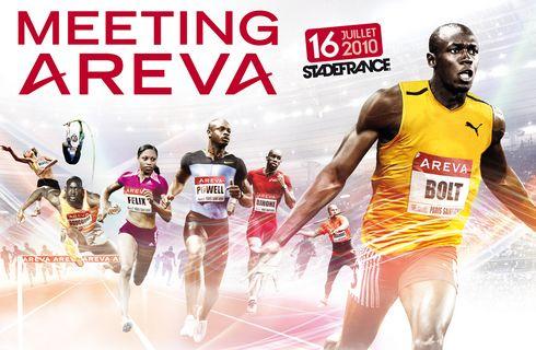 Meeting AREVA 2010 Usain Bolt revient au Stade de France le 16 juillet