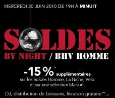 Le BHV Homme organise une nuit des soldes le 30 juin prochain - Shopping - CityZens