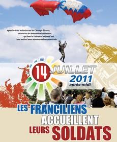 Les Parisiens et les Franciliens accueillent leurs soldats - 14 Juillet - CityZens