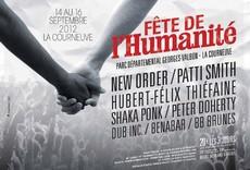Patti Smith, New Order et Bénabar à la Fête de l'Humanité du 14 au 16 septembre - Festival de l'été - CityZens